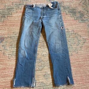 vintage levi’s low rise jeans